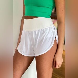 FP Movement Game Time Shorts White